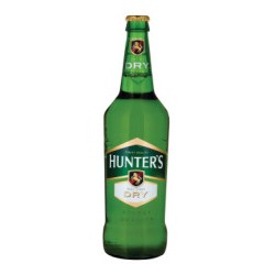 HUNTERS DRY 660ml & CRATE (12)
